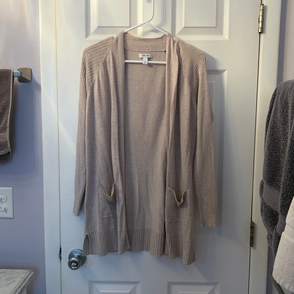Nine West Women’s Open Front Cardigan Sweater - Size M